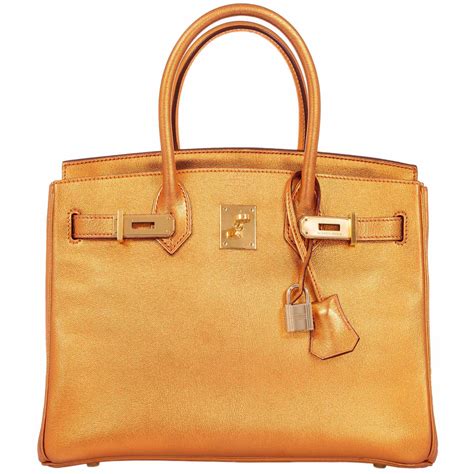 hermes birkin bronze chevre gold hardware|Hermes gold plated hardware.